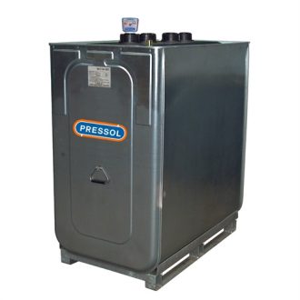 Pressol Tartály-750 l-dupla falú-SR acél-HDPE