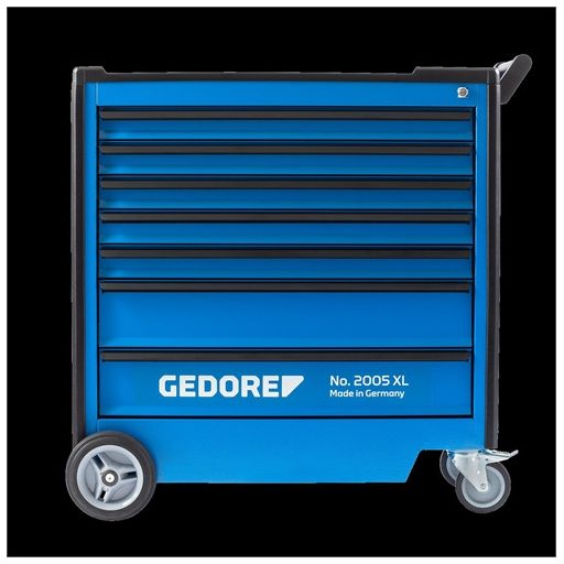 Gedore szerszámkocsi 7 fiókkal (üres) (2005 XL 0520)