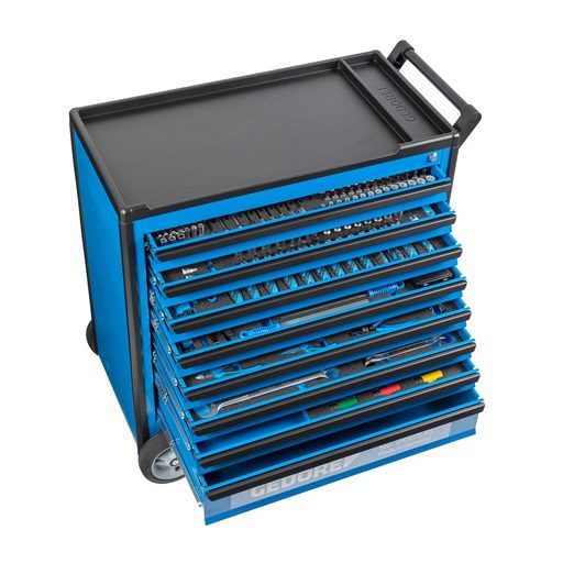 Gedore szerszámkocsi 8 fiókkal, 466 részes szerszámkészlettel (2005 XL-S-466)