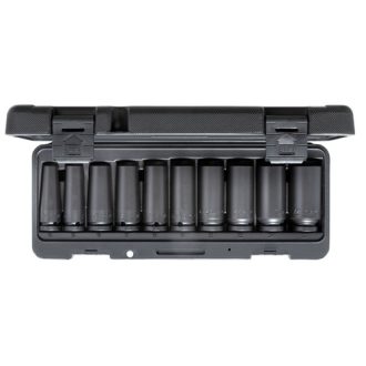   Gedore gépi dugókulcs készlet 1/2" hosszú, hatszög 10-27 mm 10 részes (K 19 L-010)