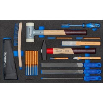   Gedore lakatos szerszámkészlet Check-Tool modulban, 20 részes (2005 CT4-119-600)