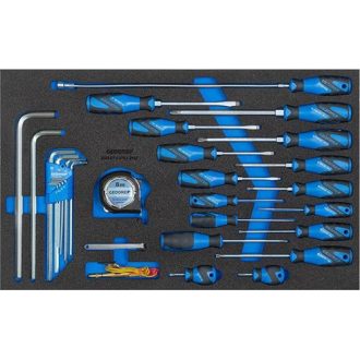   Gedore csavarhúzó készlet Check-Tool modulban, 23 részes (2005 CT4-2153-63)