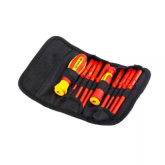 SATA VDE csavarhúzó készlet 10 részes (lapos+PH)