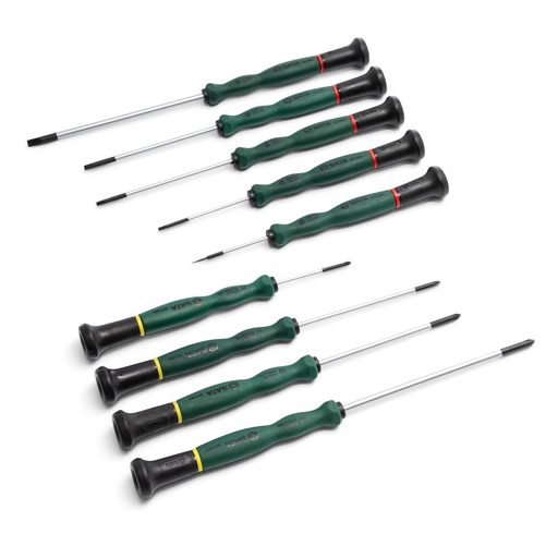 SATA műszerész csavarhúzó készlet 9 részes (lapos+PH)