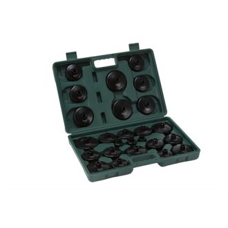 SATA olajszűrő leszedő készlet, tányéros 25 részes