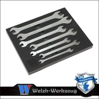   2570-WW | Villáskulcs készlet extra vékony  6 - 19 mm 7 r. - Welzh