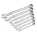 264954 | SATA univerzális 120-fogas racsnis csillag-villáskulcs készlet 8-19mm 7 részes F264954