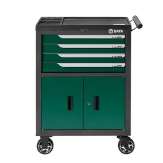   SATA 4 fiókos és 2 szekrényes szerszámkocsi - BASIC (üres)