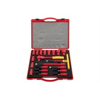 SATA VDE dugókulcs készlet  1/2" 20 részes