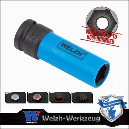 2661-17-WW | Légkulcsfej 1/2" alufelnihez 17 mm Lok-Typ - Welzh