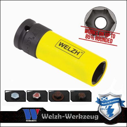 2661-19-WW | Légkulcsfej 1/2" alufelnihez 19 mm Lok-Typ - Welzh