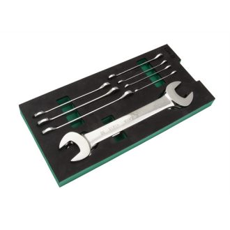   SATA villáskulcs készlet 6x7-30x32 mm 10 részes szivacsmodulban