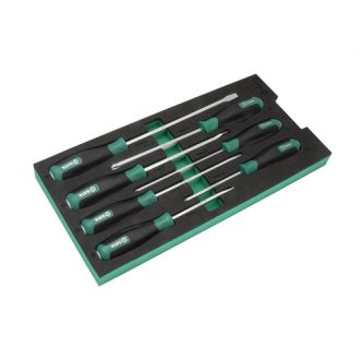   SATA üthető csavarhúzó készlet 7 részes szivacsmodulban