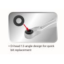 2 részes racsnis hajtókar 1/4˝-os készlet 276B-0225