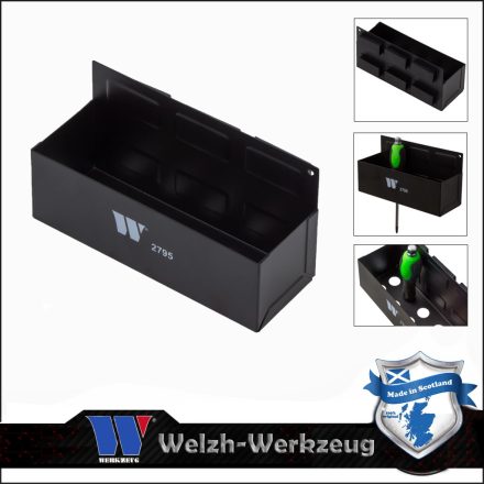 2795-WW | Mágneses tartó Spray flakonokhoz, csavarhúzókhoz -210x75x70 mm - Welzh