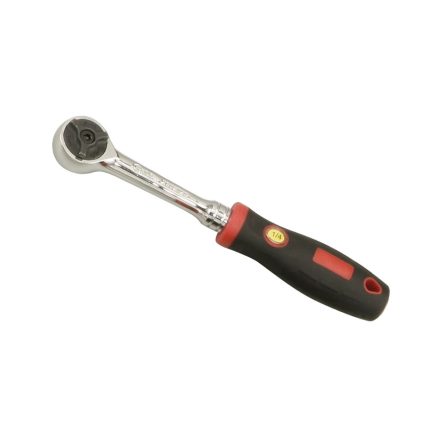 280272S | Crowa racsnis kulcs 1/4" 72 fogú - 5 fokos kivitel - Genius