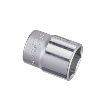   323222 | Dugókulcs - crowafej 3/8" 6 lap normál 22 mm Genius