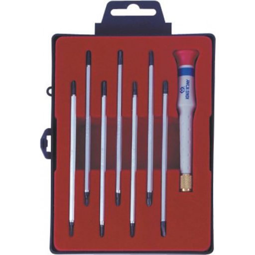 8 részes műszerész csavarhúzó készlet 32607MR