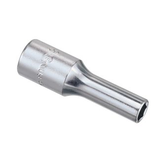   326306 | Dugókulcs - crowafej 3/8" 6 lap hosszú  6 mm Genius