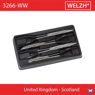   3266-WW | Fogó készlet 4 db-os - extra hosszú - dupla csuklós - Welzh