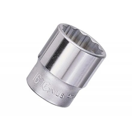 333222 | Dugókulcs - crowafej 3/8" 12 lap normál 22 mm Genius