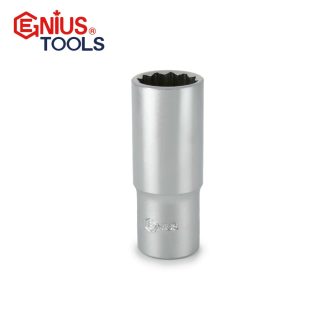   336310 | Dugókulcs - crowafej 3/8" 12 lap hosszú 10 mm Genius