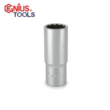 336311 | Dugókulcs - crowafej 3/8" 12 lap hosszú 11 mm Genius