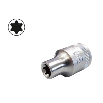   353510 | Dugókulcs - crowafej 3/8" belső torx E10 Genius