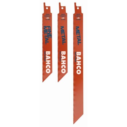 3940-METAL-SET-5P | Orrfűrészlap, fémlemez készlet 130/205mm 14/18/24 TPI 5 db-os -