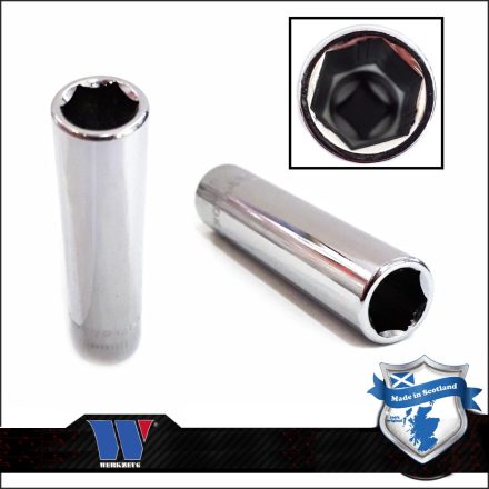 4035-11-WW | Lok-Typ Dugókulcs - crowafej 1/4" 11 mm 6 lap hosszú - Welzh