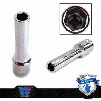   4035-5-WW | Lok-Typ Dugókulcs - crowafej 1/4"  5 mm 6 lap hosszú - Welzh