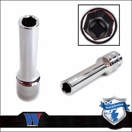 4035-5-WW | Lok-Typ Dugókulcs - crowafej 1/4"  5 mm 6 lap hosszú - Welzh