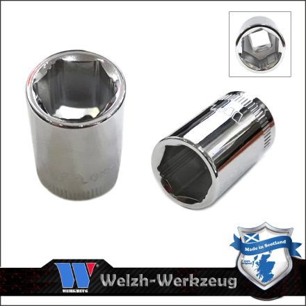 4036-11-WW | Lok-Typ Dugókulcs - crowafej 1/4" 11 mm 6 lap - Welzh