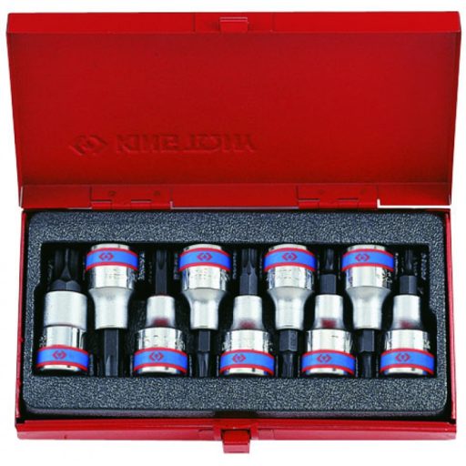 9 részes 1/2˝-os torx bitfej készlet L=55mm  4109PR