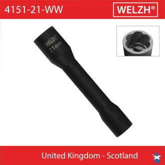  4151-21-WW | Csavarkiszedő és kerékőr leszedő kulcs 1/2" hosszú 21 mm