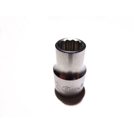 433812 | Dugókulcs - crowafej 1/2" 12 szög normál 12 mm Genius