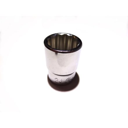 433824 | Dugókulcs - crowafej 1/2" 12 szög normál 24 mm Genius