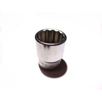   433826 | Dugókulcs - crowafej 1/2" 12 szög normál 26 mm Genius