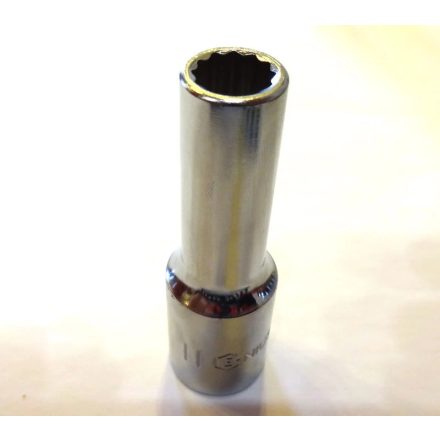 437811 | Dugókulcs - crowafej 1/2" 12 szög hosszú 11 mm Genius