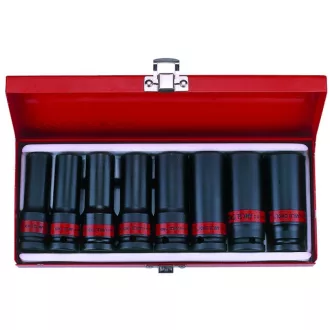 8 részes 1/2˝-os gépi hosszú dugókulcs készlet  4410SP