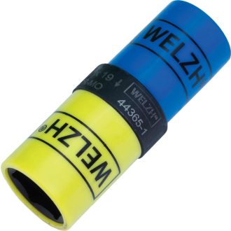   44365-1-WW | Légkulcsfej kétoldalú 6 l.n. 17x19 mm - Welzh