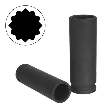 448519 | Légkulcsfej 1/2" 12 l.h. 19-es Genius