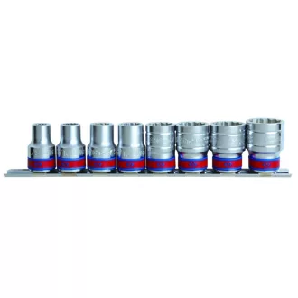   8 részes 1/2˝-os kézi dugókulcs készlet coll SAE 6*  4510SR