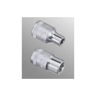   454512 | Dugókulcs - crowafej 1/2" belső torx E12 Genius
