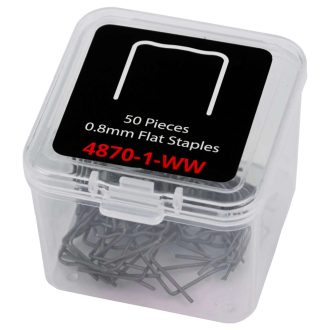   4870-1-WW | Műanyag elem tűzőgéphez tűzőkapocs 50 db 0.8-as - egyenes -