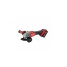 4933448866 | Milwaukee M18 ONEFSAG125XPDB-502X akkus ONE-KEY™ FUEL™ RAPIDSTOP™ szénkefe nélküli sarokcsiszoló (2 x 5.0 Ah Li-ion akkuval)