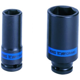   Gépi hosszú dugókulcs vékonyfalú 1/2" 22mm 6*  493522M