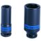 Gépi hosszú dugókulcs vékonyfalú 1/2" 22mm 6*  493522M