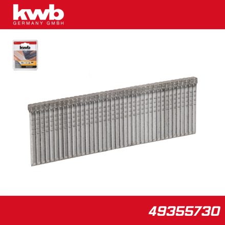 49355730 | Tűzőgép-szegezőgéphez, szög 2.0x30 mm  500 db - KWB