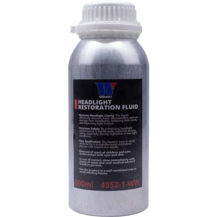 4952-1-WW | Fényszóró felújító készlet Gőzölőshöz tart. Spec.Folyadék 600ml Welzh